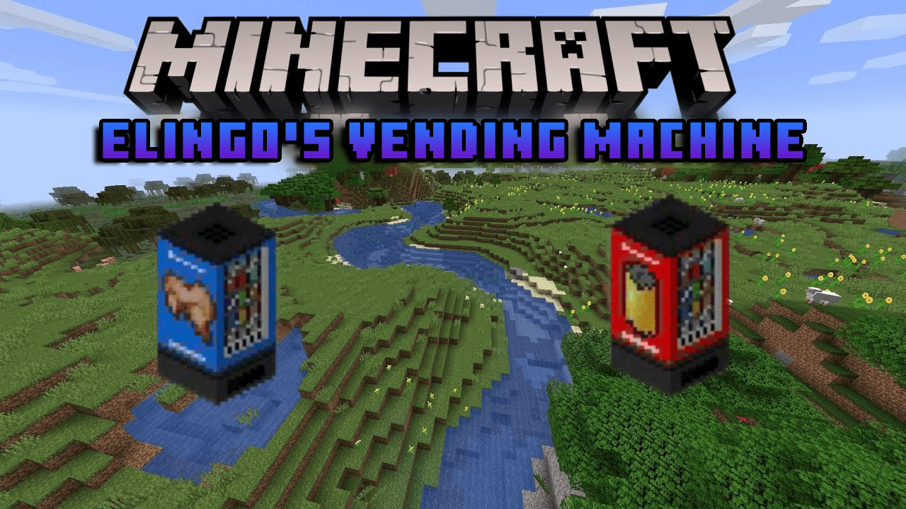 Elingo's Vending Machine Addon (1.20, 1.19) - Snacks, Drinks, and More 1