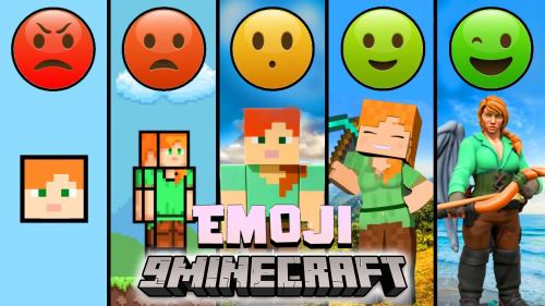 Emoji Data Pack (1.20.2, 1.19.4) – Express Your Feelings In Minecraft! Thumbnail
