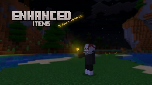 Enhanced Items Texture Pack (1.20) – 3D Items & Animations Thumbnail