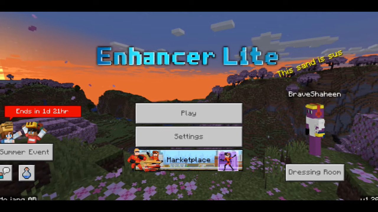 FPS Enhancer Lite (1.20) - MCPE/Bedrock 2