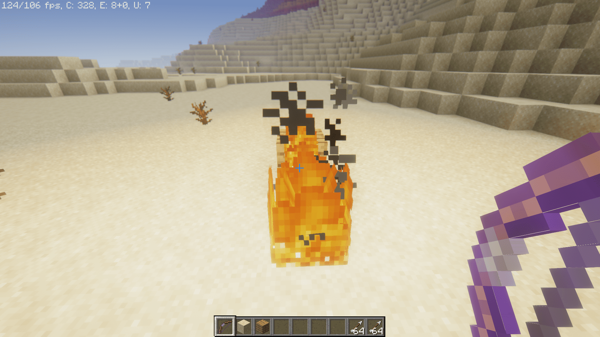 Fire Arrows Ignite Fire Mod (1.20.4, 1.19.4) - Shoot Fire! 4