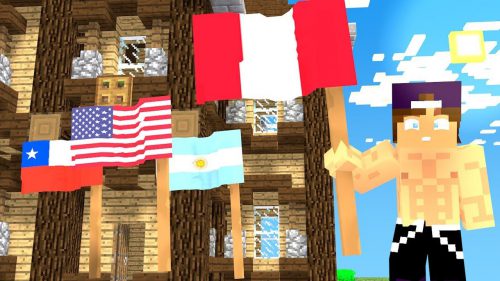 Flag Content Pack (1.7.10) – National Flags of Different Countries Thumbnail