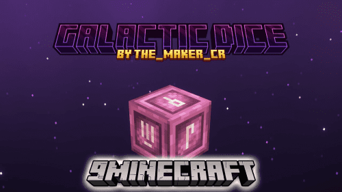 Galactic Dice Data Pack (1.20.2, 1.19.4) – Add a Cosmic Twist to Your Minecraft Adventure! Thumbnail