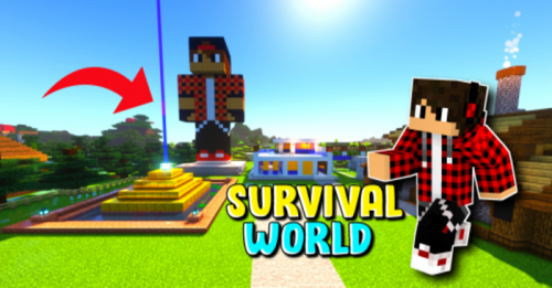 Game Pagla Survival World Map (1.20, 1.19) – MCPE/Bedrock Thumbnail