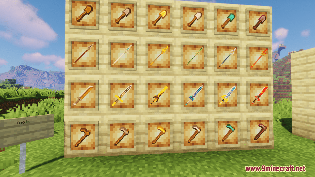 Genshin Impact Weapon Resource Pack (1.20.6, 1.20.1) - Texture Pack 12