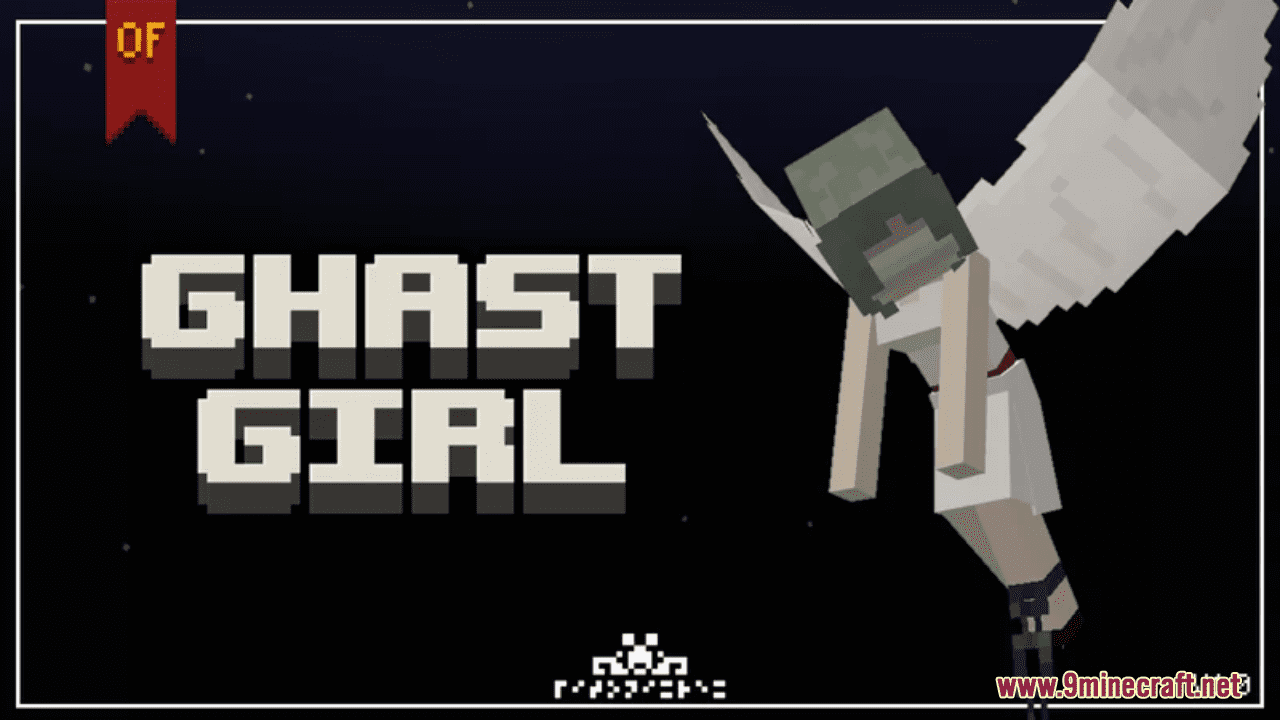 Ghast Girl Resource Pack (1.20.6, 1.20.1) - Texture Pack 1