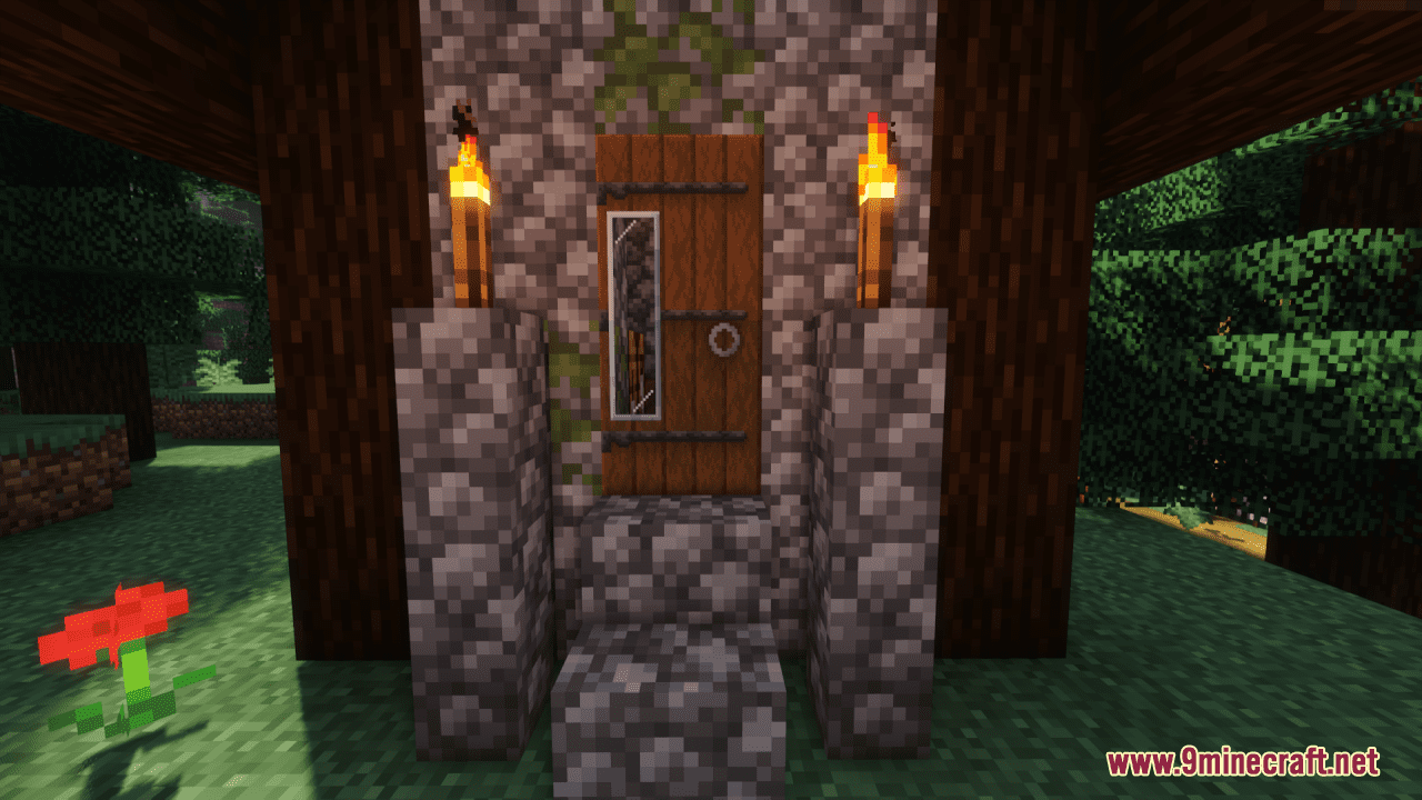 Glass Door Resource Pack (1.20.6, 1.20.1) - Texture Pack 11