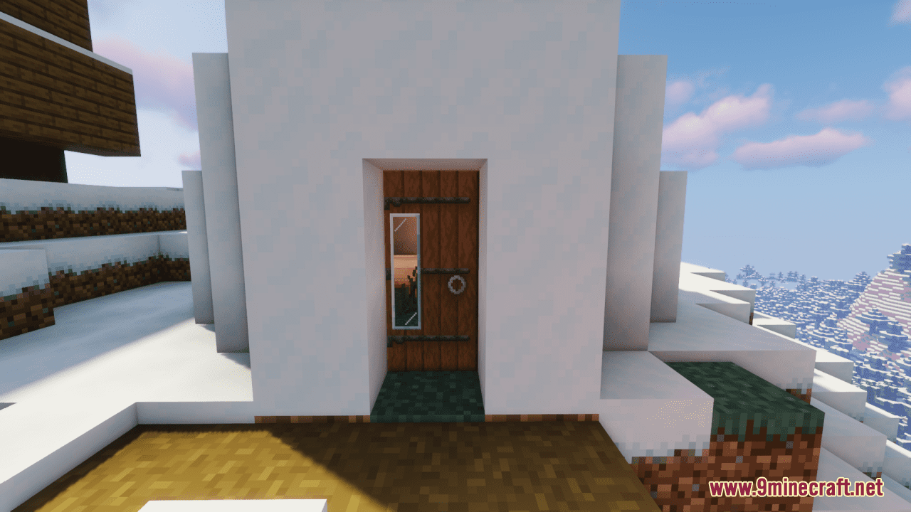 Glass Door Resource Pack (1.20.6, 1.20.1) - Texture Pack 10