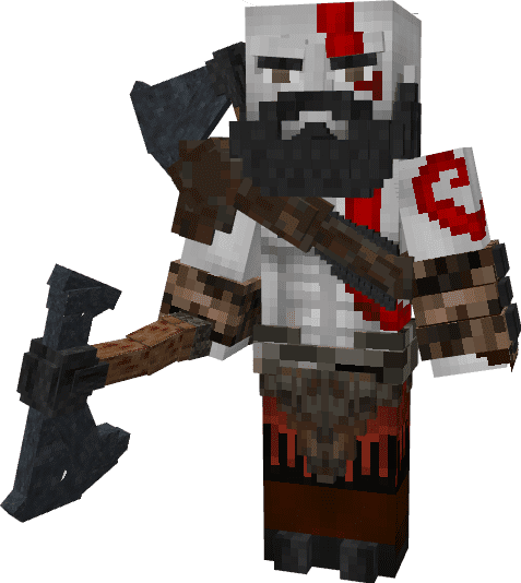 God of War Weapons and Mythic Gods Addon (1.20, 1.19) - MCPE/Bedrock Mod 15