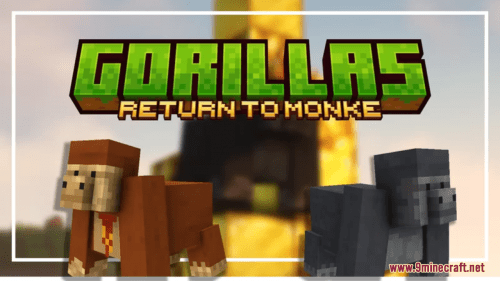 Gorillas − Return to MONKE Resource Pack (1.20.6, 1.20.1) – Texture Pack Thumbnail