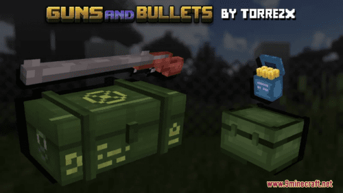 Guns and Bullets Resource Pack (1.20.6, 1.20.1) – Texture Pack Thumbnail