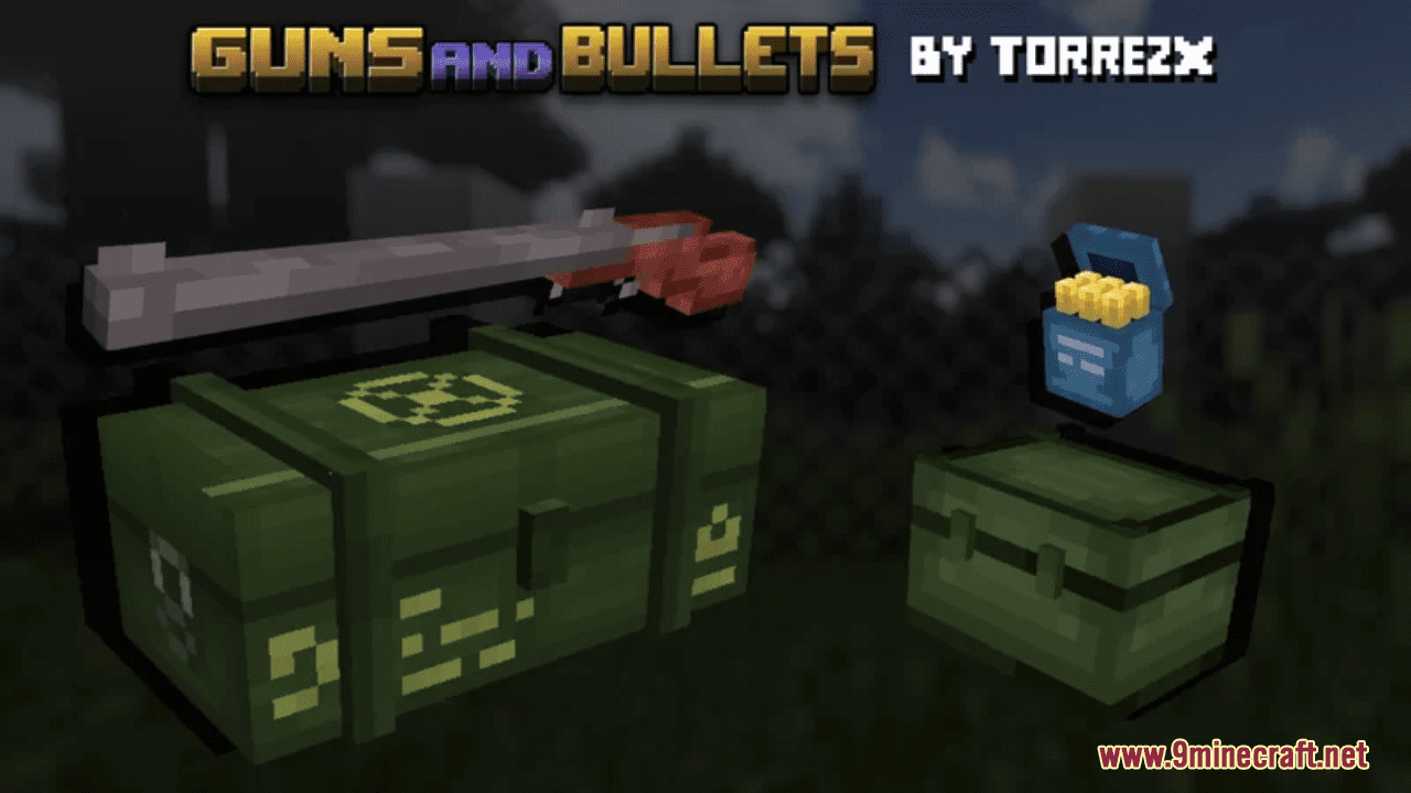 Guns and Bullets Resource Pack (1.20.6, 1.20.1) - Texture Pack 1