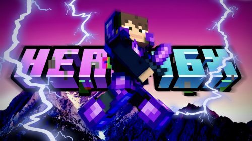 Hero 16x Texture Pack (1.20, 1.19) – MCPE/Bedrock PvP Pack Thumbnail