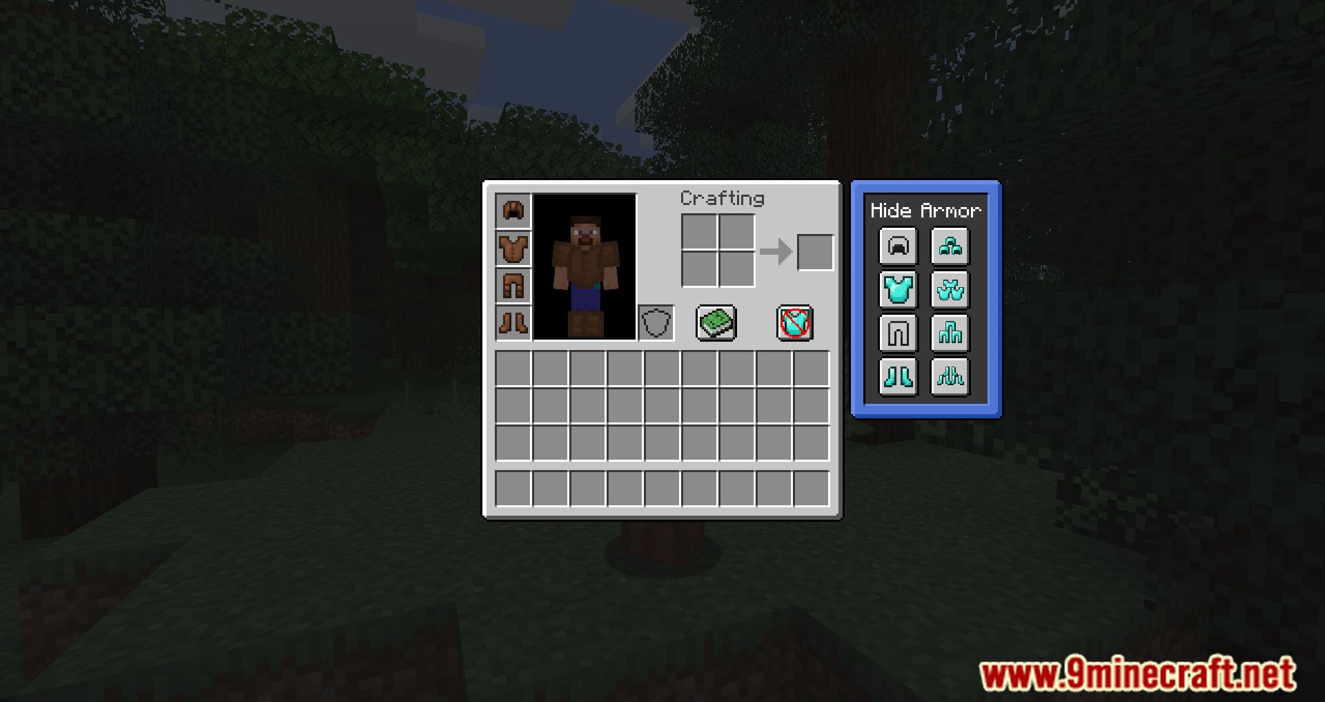 Hide Armor Mod (1.19.4, 1.16.5) - Concealment and Customization in Minecraft 9