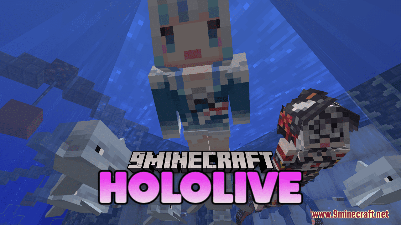 Hololive Resource Pack (1.20.4, 1.19.4) - Texture Pack 1