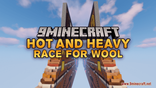 Hot and Heavy Map (1.20.4, 1.19.4) – Race for Wool Thumbnail