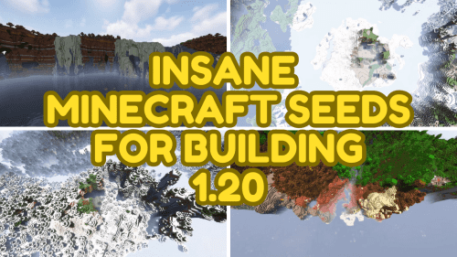 Insane Minecraft Seeds For Building (1.20.6, 1.20.1) – Java/Bedrock Edition Thumbnail