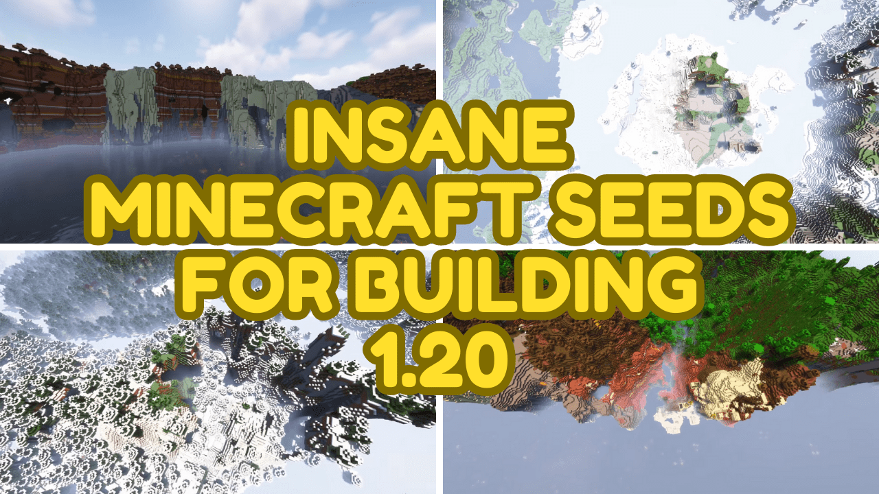 Insane Minecraft Seeds For Building (1.20.6, 1.20.1) – Java/Bedrock Edition 1