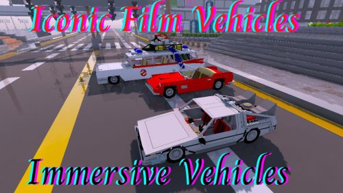 Iconic Film Vehicles Content Pack (1.8, 1.7.10) – Back to the Future Time Machine Thumbnail