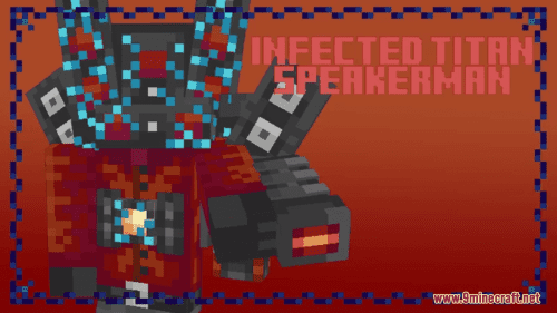 Infected Titan Speakerman Resource Pack (1.20.6, 1.20.1) – Texture Pack Thumbnail