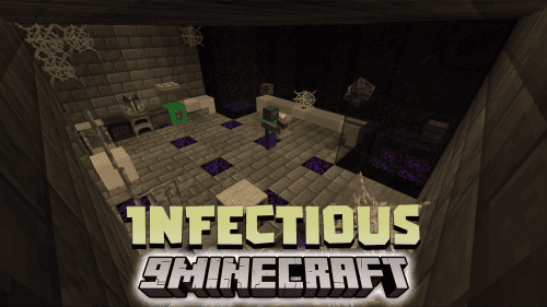 Infectious Data Pack (1.20.2, 1.19.4) – A Unique Survival Challenge In Minecraft! Thumbnail