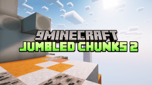 Jumbled Chunks Map 2 (1.21.1, 1.20.1) – Impossible Survival Sky Map Thumbnail