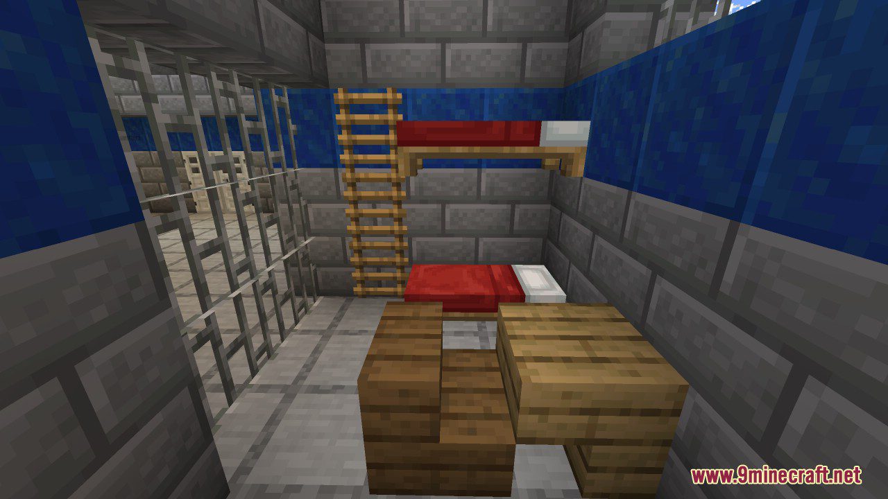 Jail Escape! Map (1.21.1, 1.20.1) - Thrilling Breakout 6