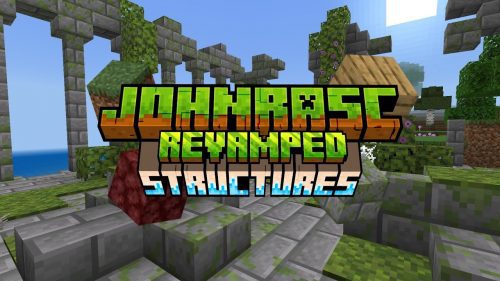 Johnrasc Structures Revamped Addon (1.20, 1.19) – MCPE/Bedrock Mod Thumbnail