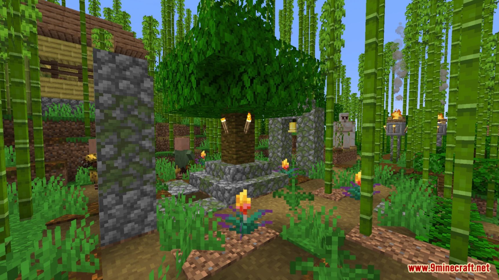 Qrafty's Jungle Villages Data Pack (1.21, 1.20.1) - Vanilla Style Jungle Villages 3