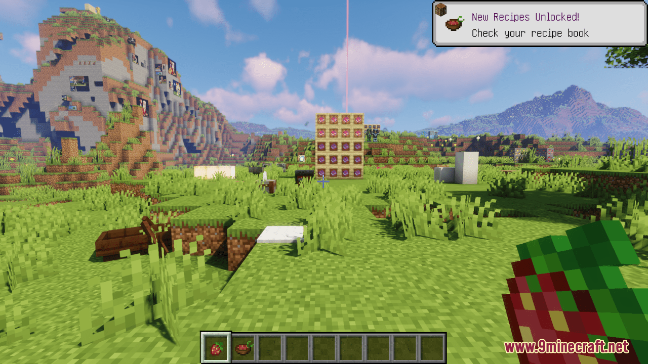 Love Of StrawBerry Resource Pack (1.20.6, 1.20.1) - Texture Pack 5