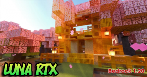 Luna RTX Resource Pack (1.20, 1.19) – MCPE/Bedrock Thumbnail