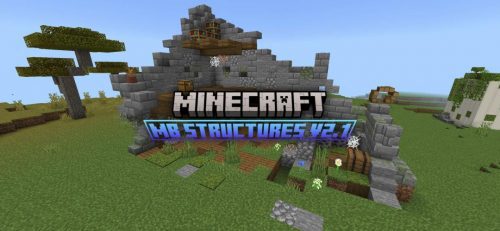 MB Structures Addon (1.20) – MCPE/Bedrock Mod Thumbnail