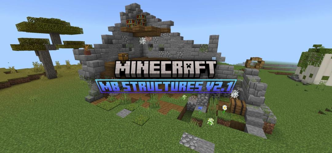 MB Structures Addon (1.20) - MCPE/Bedrock Mod 1