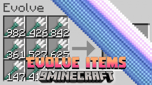 Minecraft But You Can Evolve Items Data Pack (1.20.2, 1.19.4) Thumbnail