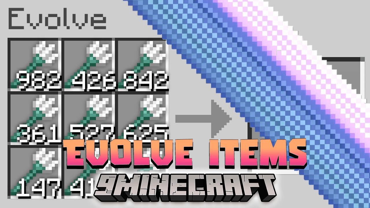 Minecraft But You Can Evolve Items Data Pack (1.20.2, 1.19.4) 1