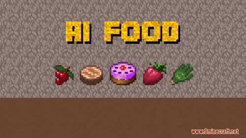 Minevision AI Food Resource Pack (1.20.6, 1.20.1) – Texture Pack Thumbnail