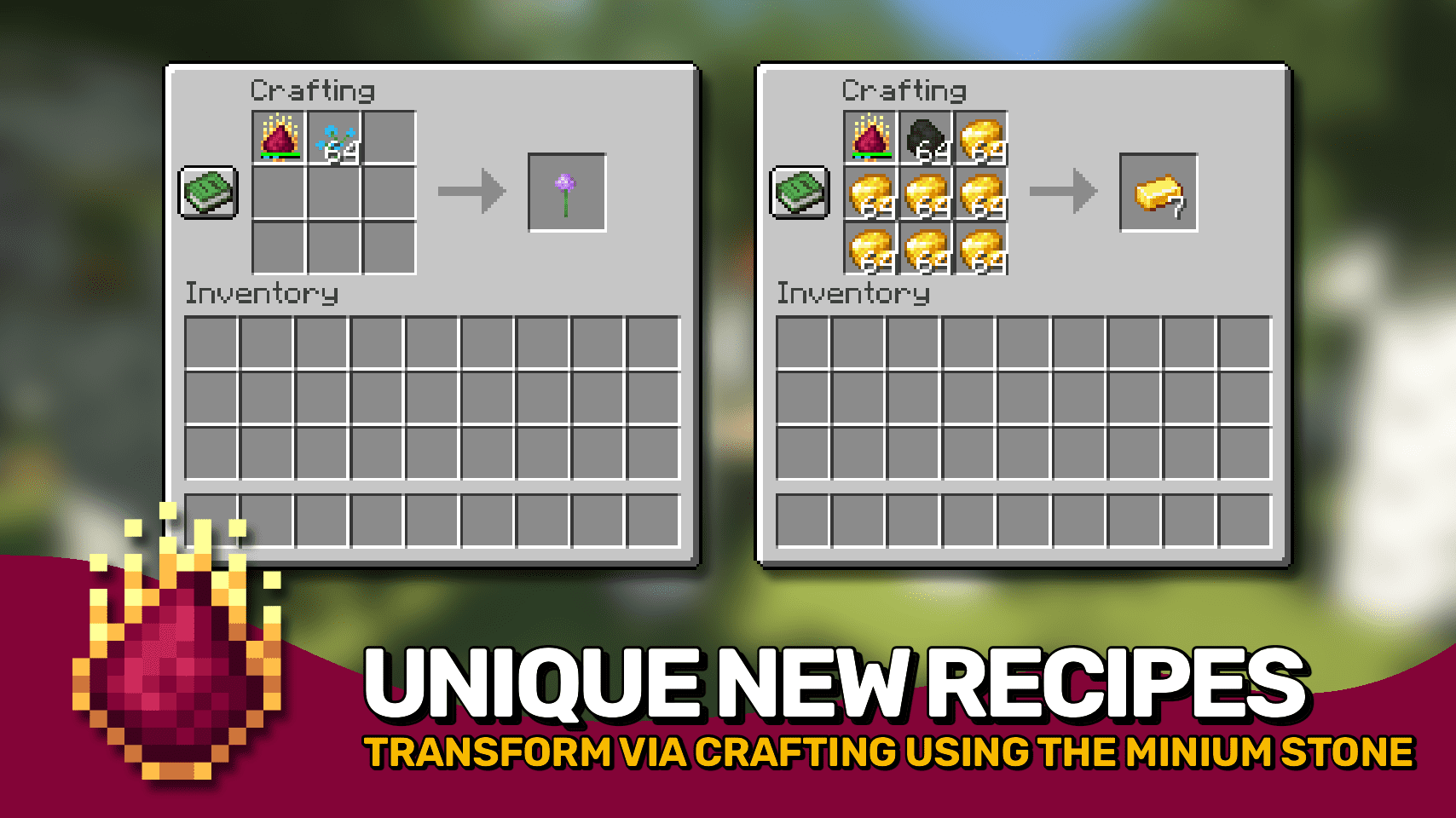 Minium Stone Mod (1.20.4, 1.20.1) - Transmute Materials Into Others 4