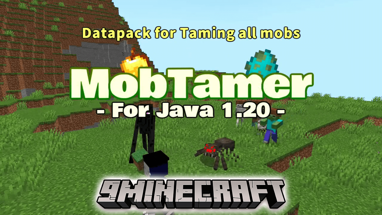 MobTamer Data Pack (1.20.2, 1.19.4) - Master More Mobs! 1