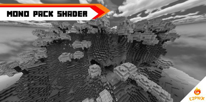 Mono Pack Shader (1.20) - RenderDragon Compatibility 4
