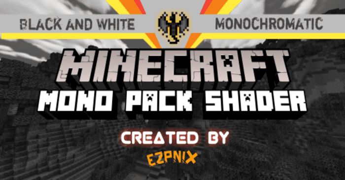 Mono Pack Shader (1.20) - RenderDragon Compatibility 1