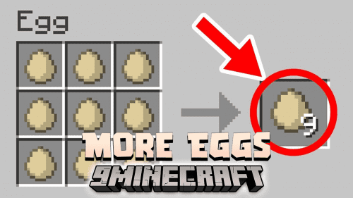 More Eggs Data Pack (1.20.2, 1.19.4) – Unleash The Wonders Of Giant Eggs! Thumbnail