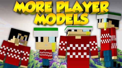 MorePlayerModels+ Mod (1.7.10) – Work Alongside CustomNPC+ Thumbnail