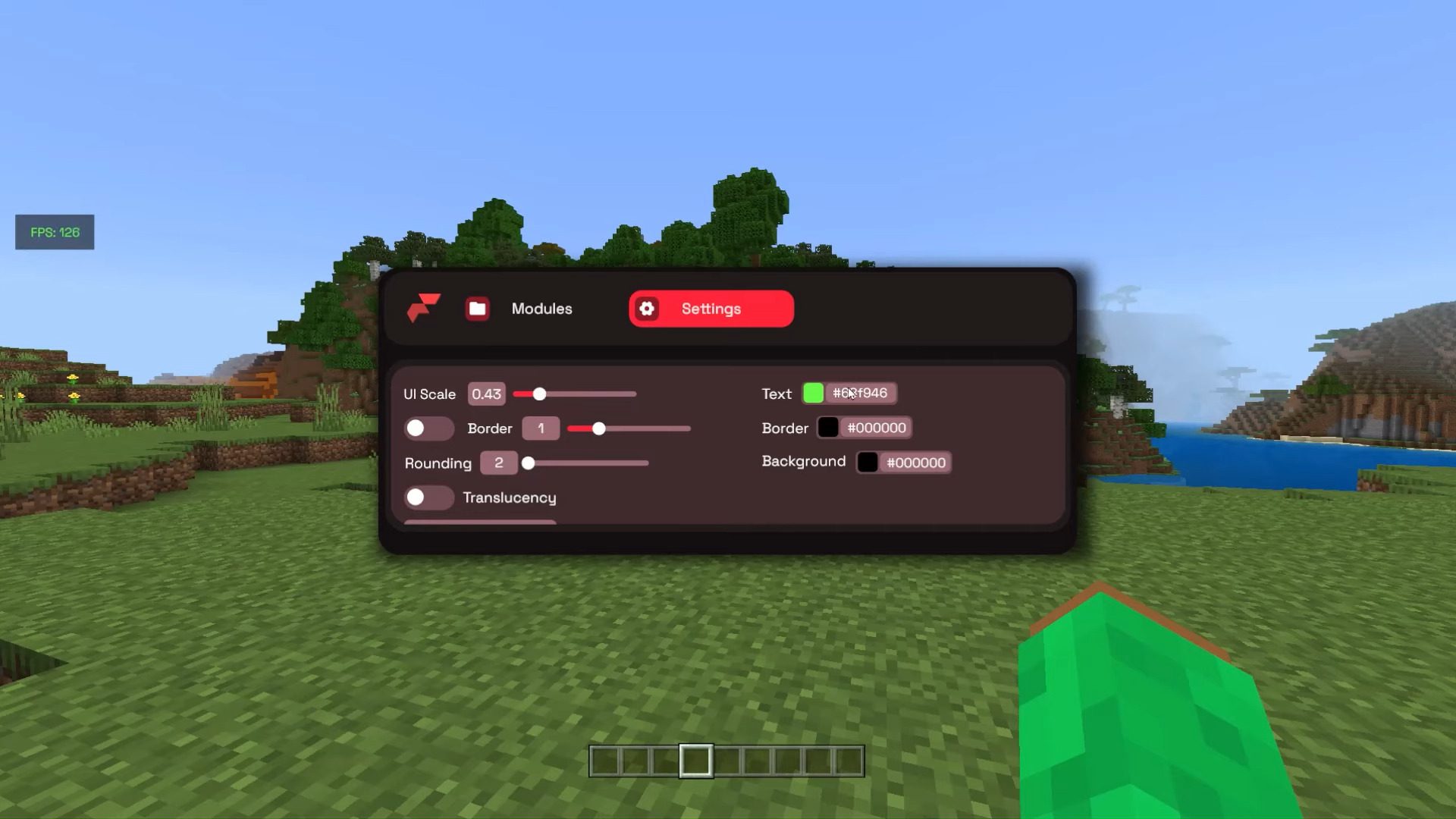 Motion Blur Client (1.20) - Many Useful Features 4