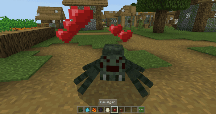 Mountable Spiders Addon (1.20, 1.19) - MCPE/Bedrock Mod 10