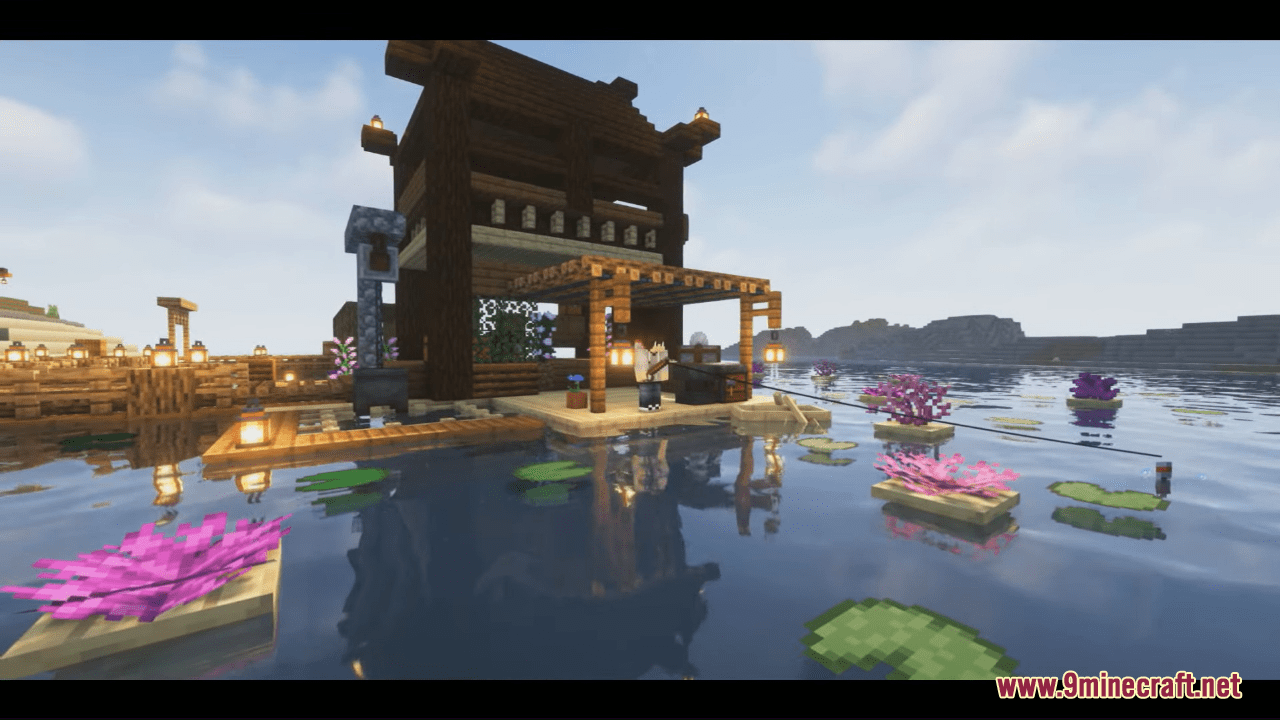 Mystical Wonders of a Japanese Village Map (1.20.6, 1.20.1) - A Journey To Serenity 2