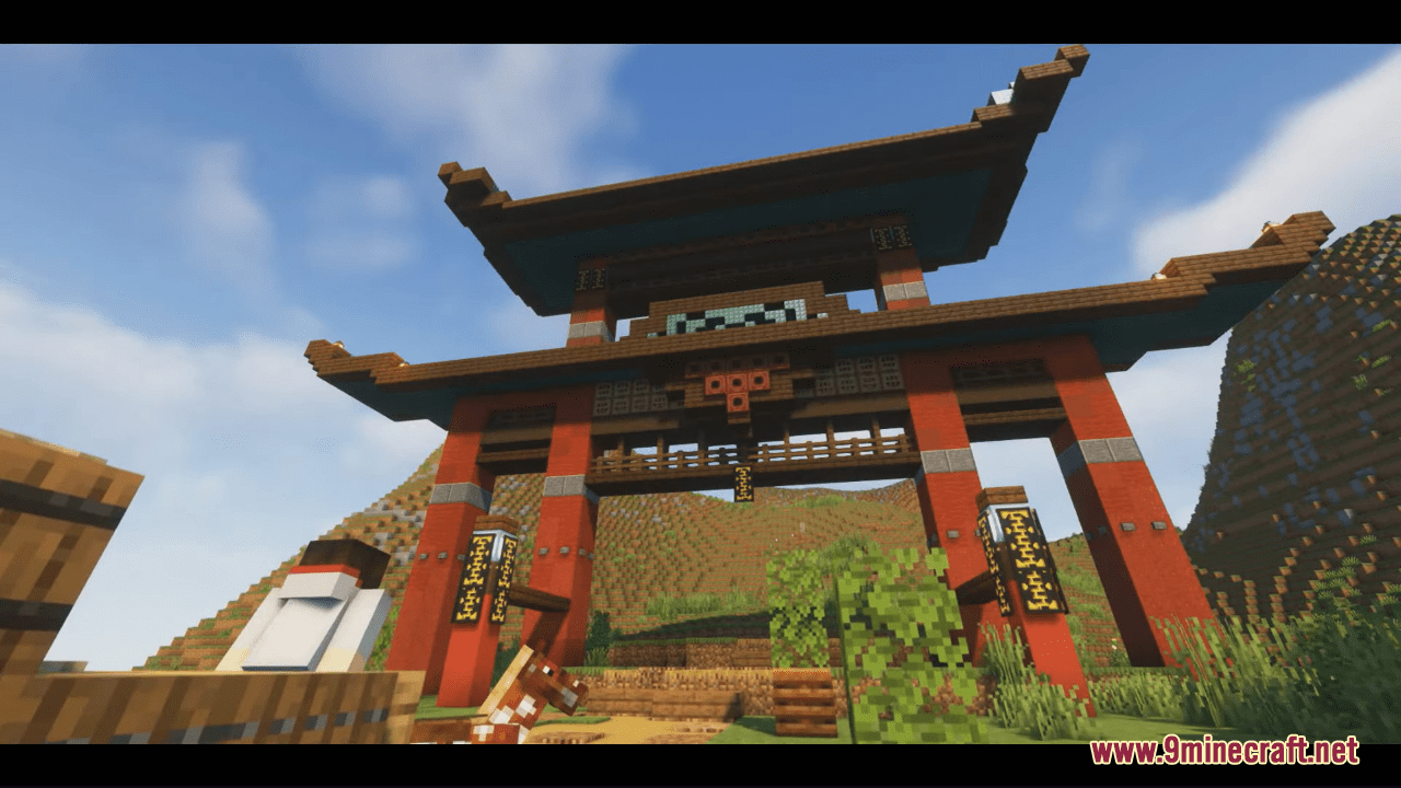 Mystical Wonders of a Japanese Village Map (1.20.6, 1.20.1) - A Journey To Serenity 4
