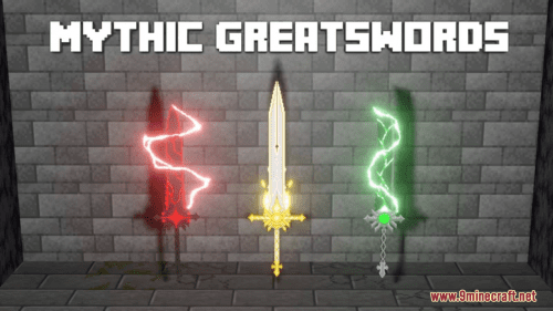 Mythic GreatSwords Resource Pack (1.20.6, 1.20.1) – Texture Pack Thumbnail