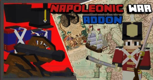 Napoleonic War Addon (1.20, 1.19) – MCPE/Bedrock Mod Thumbnail