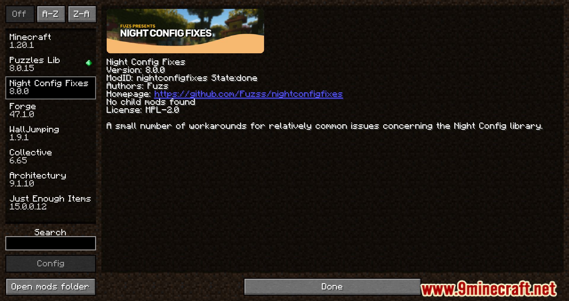 Night Config Fixes Mod (1.20.1, 1.19.4) - Mastering Configurations with Night Config Fixes 2