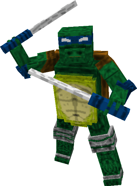 Ninja Turtles Addon (1.20, 1.19) - MCPE/Bedrock Mod 2